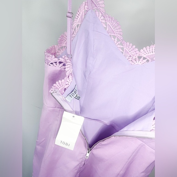 TOBI Lavender Bodycon MIDI Dress - Picture 6 of 6